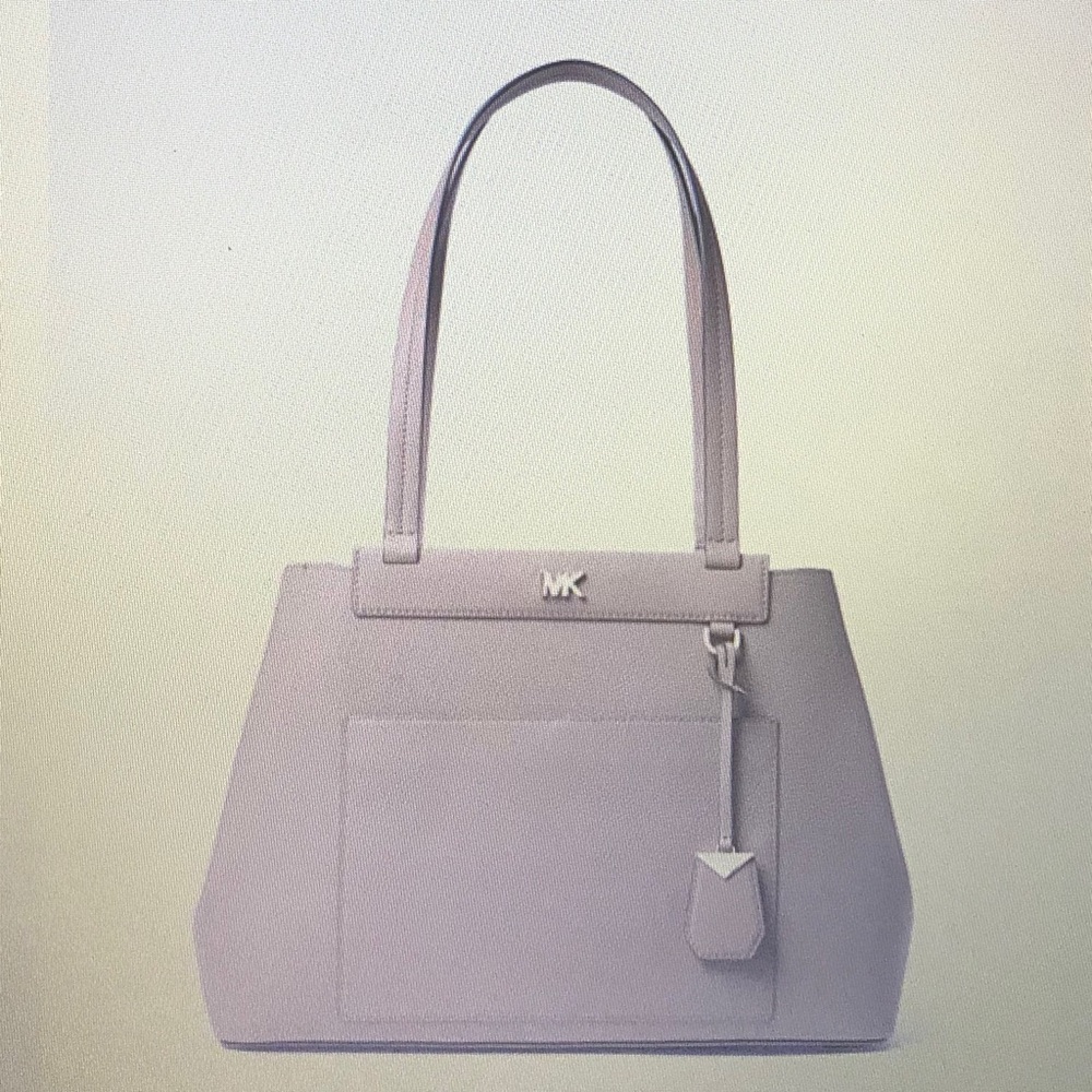 Michael kors  Truffle  leather tote med sz.